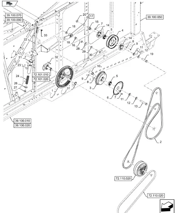 47972296 - ремень клиновый